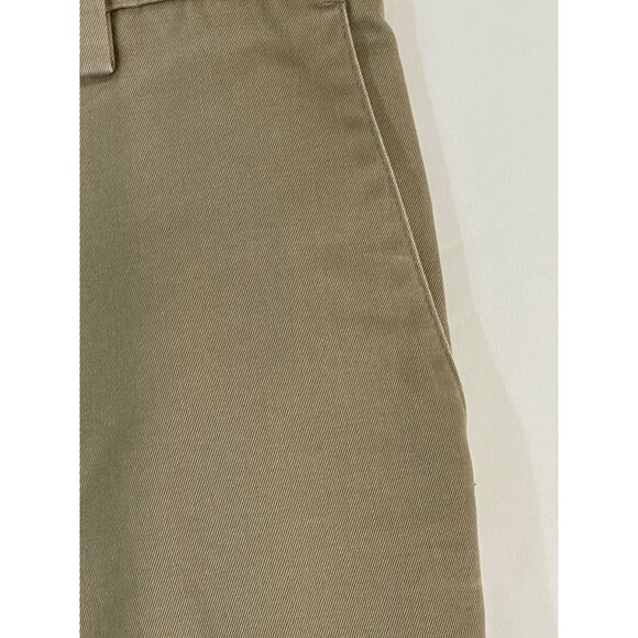 Dockers pants suit pants pockets straight fit cotton solid tan 32 x 30 READ - Picture 2 of 10